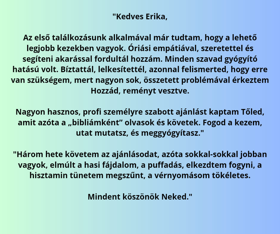 P. Hajnalka ajánlása